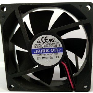 JAMICON JF0825S1H-S 12V 0.19A 2wires cooling fan